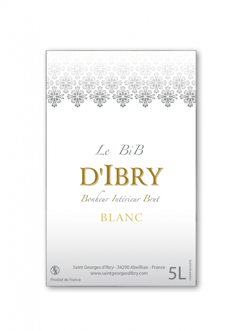 Bib dIbry Blanc 5L. Crdits : saintgeorgesdibry.com 2020